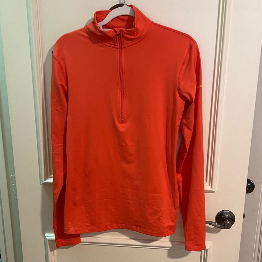Nike fleece lined half zip